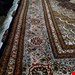  اندازه جفت ۶ متری۴۰ رج با پشم ایرانی تک گره ترکی (تضمینی) رنگ متن سرمه ای، حاشیه افسری و ترنج کرم 11 متن رنگی ۲۸ رنگ پشم و ۳ رنگ ابریشم جدیدترین نقشه ماهی کمال الملک خوی رنگرزی سنتی تضمین کیفیت بافت همراه با قید در فاکتور 