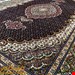اندازه ذرع و نیم 1.5 متری 50 رج با پشم مرینوس پرویزیان (7لا) تک گره ترکی (تضمینی) رنگ متن سرمه ای، حاشیه افسری و ترنج پیازی 9 متن رنگی 28 رنگ پشم و 3 رنگ ابریشم جدیدترین نقشه ماهی کمال الملک خوی رنگرزی شده توسط دستگاه اشلاپ فورس با پودر صیبای آلمانی تضمین کیفیت بافت همراه با قید در فاکتور  