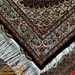 اندازه ذرع و نیم 1.5 متری 40 رج با پشم مرغویب ایرانی تک گره ترکی (تضمینی) رنگ متن سرمه ای حاشیه افسری و ترنج پیازی 7 متن رنگی 28 رنگ پشم و 1 رنگ ابریشم جدیدترین نقشه ماهی کمال الملک خوی رنگرزی شده بصورت سنتی تضمین کیفیت بافت همراه با قید در فاکتور  