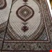    اندازه جفت ۶ متری ۴۰ رج با پشم مرینوس پرویزیان (7لا) طرح گل ۵۰ رج تک گره ترکی (تضمینی) رنگ متن کرم، حاشیه افسری و ترنج پیازی با ۱۳ متن رنگی ۲۸ رنگ پشم و ۳ رنگ ابریشم جدیدترین نقشه ماهی کمال الملک خوی رنگرزی شده توسط دستگاه اشلاپ فورس با پودر صیبای آلمانی تضمین کیفیت بافت همراه با قید در فاکتور     