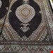 اندازه جفت ۶ متری۴۰ رج با پشم ایرانی تک گره ترکی (تضمینی) رنگ متن سرمه ای، حاشیه افسری و ترنج کرم ۱۱ متن رنگی ۲۸ رنگ پشم و ۱ رنگ ابریشم جدیدترین نقشه ماهی کمال الملک خوی رنگرزی سنتی تضمین کیفیت بافت همراه با قید در فاکتور