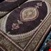 اندازه جفت ۶ متری۴۰ رج با پشم مرینوس پرویزیان (7لا) طرح گل ۵۰ رج تک گره ترکی (تضمینی) رنگ متن سرمه ای، حاشیه سرمه ای و ترنج پیازی ۱۳ متن رنگی ۲۸ رنگ پشم و ۳ رنگ ابریشم جدیدترین نقشه ماهی کمال الملک خوی رنگرزی شده توسط دستگاه اشلاپ فورس با پودر صیبای آلمانی تضمین کیفیت بافت همراه با قید در فاکتور  