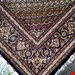 اندازه تک 9 متری 40 رج با پشم مرینوس پرویزیان (7لا) طرح گل 50 رج تک گره ترکی (تضمینی) رنگ متن سرمه ای، حاشیه سرمه ای و ترنج پیازی 13 متن رنگی 28 رنگ پشم و 4 رنگ ابریشم جدیدترین نقشه ماهی کمال الملک خوی رنگرزی شده توسط دستگاه اشلاپ فورس با پودر صیبای آلمانی تضمین کیفیت بافت همراه با قید در فاکتور  