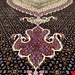   اندازه جفت 9 متری 40 رج با پشم مرینوس پرویزیان (7لا) طرح گل 50 رج تک گره ترکی (تضمینی) رنگ متن سرمه ای، حاشیه افسری و ترنج پیازی 15 متن رنگی 28 رنگ پشم و 3 رنگ ابریشم جدیدترین نقشه ماهی کمال الملک خوی رنگرزی شده توسط دستگاه اشلاپ فورس با پودر صیبای آلمانی تضمین کیفیت بافت همراه با قید در فاکتور