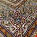 اندازه جفت 9 متری 40 رج با پشم مرینوس پرویزیان (7لا) طرح گل 50 رج تک گره ترکی (تضمینی) رنگ متن سرمه ای، حاشیه افسری و ترنج پیازی 15 متن رنگی 28 رنگ پشم و 3 رنگ ابریشم جدیدترین نقشه ماهی کمال الملک خوی رنگرزی شده توسط دستگاه اشلاپ فورس با پودر صیبای آلمانی تضمین کیفیت بافت همراه با قید در فاکتور 