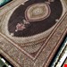 اندازه تک 9 متری 40 رج با پشم مرینوس پرویزیان (7لا) طرح گل 50 رج تک گره ترکی (تضمینی) رنگ متن سرمه ای، حاشیه افسری و ترنج پیازی 15 متن رنگی 28 رنگ پشم و 3 رنگ ابریشم جدیدترین نقشه ماهی کمال الملک خوی رنگرزی شده توسط دستگاه اشلاپ فورس با پودر صیبای آلمانی تضمین کیفیت بافت همراه با قید در فاکتور    