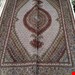  اندازه جفت 6 متری 40 رج با پشم مرینوس پرویزیان (7لا) طرح گل 50 رج تک گره ترکی (تضمینی) رنگ متن کرم، حاشیه افسری و ترنج پیازی 13 متن رنگی 28 رنگ پشم و 3 رنگ ابریشم جدیدترین نقشه ماهی کمال الملک خوی رنگرزی شده توسط دستگاه اشلاپ فورس با پودر صیبای آلمانی تضمین کیفیت بافت همراه با قید در فاکتو      