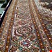  اندازه جفت 6 متری 40 رج با پشم مرینوس پرویزیان (7لا) طرح گل 50 رج تک گره ترکی (تضمینی) رنگ متن  سرمه ای، حاشیه افسری و ترنج پیازی 13 متن رنگی 28 رنگ پشم و 3 رنگ ابریشم جدیدترین نقشه ماهی کمال الملک خوی رنگرزی شده توسط دستگاه اشلاپ فورس با پودر صیبای آلمانی تضمین کیفیت بافت همراه با قید در فاکتو         