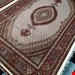  اندازه جفت 6 متری 40 رج با پشم مرینوس پرویزیان (7لا) طرح گل 50 رج تک گره ترکی (تضمینی) رنگ متن کرم، حاشیه افسری و ترنج پیازی 13 متن رنگی 28 رنگ پشم و 3 رنگ ابریشم جدیدترین نقشه ماهی کمال الملک خوی رنگرزی شده توسط دستگاه اشلاپ فورس با پودر صیبای آلمانی تضمین کیفیت بافت همراه با قید در فاکتو          