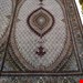  اندازه جفت ۶ متری ۴۰ رج با پشم مرینوس پرویزیان (7لا) طرح گل ۵۰ رج تک گره ترکی (تضمینی) رنگ متن کرم، حاشیه افسری و ترنج پیازی با ۱۳ متن رنگی ۲۸ رنگ پشم و ۳ رنگ ابریشم جدیدترین نقشه ماهی کمال الملک خوی رنگرزی شده توسط دستگاه اشلاپ فورس با پودر صیبای آلمانیتضمین کیفیت بافت همراه با قید در فاکتور    