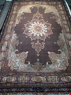 فرش ماهی خوی طرح شیخ صفی
