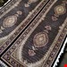  اندازه جفت کناره 3  متری 40 رج با پشم مرینوس پرویزیان (7لا) طرح گل 50 رج تک گره ترکی (تضمینی) رنگ متن و حاشیه سرمه ای و ترنج پیازی 9 متن رنگی 28 رنگ پشم و 3 رنگ ابریشم جدیدترین نقشه ماهی کمال الملک خوی رنگرزی شده توسط دستگاه اشلاپ فورس با پودر صیبای آلمانی تضمین کیفیت بافت همراه با قید در فاکتور    