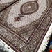  اندازه جفت 6 متری 40 رج با پشم مرینوس پرویزیان (7لا) طرح گل 50 رج تک گره ترکی (تضمینی) رنگ متن کرم، حاشیه افسری و ترنج پیازی 13 متن رنگی 28 رنگ پشم و 3 رنگ ابریشم جدیدترین نقشه ماهی کمال الملک خوی رنگرزی شده توسط دستگاه اشلاپ فورس با پودر صیبای آلمانی تضمین کیفیت بافت همراه با قید در فاکتور              