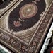  اندازه جفت 6 متری 40 رج با پشم مرینوس پرویزیان (7لا) طرح گل 50 رج تک گره ترکی (تضمینی) رنگ متن  سرمه ای، حاشیه افسری و ترنج پیازی 13 متن رنگی 28 رنگ پشم و 3 رنگ ابریشم جدیدترین نقشه ماهی کمال الملک خوی رنگرزی شده توسط دستگاه اشلاپ فورس با پودر صیبای آلمانی تضمین کیفیت بافت همراه با قید در فاکتو              