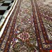  اندازه جفت 6 متری 40 رج با پشم مرینوس پرویزیان (7لا) طرح گل 50 رج تک گره ترکی (تضمینی) رنگ متن کرم، حاشیه افسری و ترنج پیازی 13 متن رنگی 28 رنگ پشم و 3 رنگ ابریشم جدیدترین نقشه ماهی کمال الملک خوی رنگرزی شده توسط دستگاه اشلاپ فورس با پودر صیبای آلمانی تضمین کیفیت بافت همراه با قید در فاکتور                   
