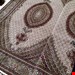  اندازه جفت 6 متری 40 رج با پشم مرینوس پرویزیان (7لا) طرح گل 50 رج تک گره ترکی (تضمینی) رنگ متن کرم، حاشیه افسری و ترنج پیازی 13 متن رنگی 28 رنگ پشم و 3 رنگ ابریشم جدیدترین نقشه ماهی کمال الملک خوی رنگرزی شده توسط دستگاه اشلاپ فورس با پودر صیبای آلمانی تضمین کیفیت بافت همراه با قید در فاکتور       