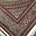  اندازه جفت 6 متری 40 رج با پشم مرینوس پرویزیان (7لا) طرح گل 50 رج تک گره ترکی (تضمینی) رنگ متن کرم، حاشیه افسری و ترنج پیازی 15 متن رنگی 28 رنگ پشم و 3 رنگ ابریشم جدیدترین نقشه ماهی کمال الملک خوی رنگرزی شده توسط دستگاه اشلاپ فورس با پودر صیبای آلمانی تضمین کیفیت بافت همراه با قید در فاکتور              