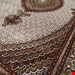  اندازه جفت 6 متری 40 رج با پشم مرینوس پرویزیان (7لا) طرح گل 50 رج تک گره ترکی (تضمینی) رنگ متن کرم، حاشیه افسری و ترنج پیازی 15 متن رنگی 28 رنگ پشم و 3 رنگ ابریشم جدیدترین نقشه ماهی کمال الملک خوی رنگرزی شده توسط دستگاه اشلاپ فورس با پودر صیبای آلمانی تضمین کیفیت بافت همراه با قید در فاکتور                        