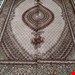  اندازه جفت 9 متری 40 رج با پشم مرینوس پرویزیان (7لا) طرح گل 50 رج تک گره ترکی (تضمینی) رنگ متن  کرم، حاشیه افسری و ترنج پیازی 17 متن رنگی 28 رنگ پشم و 3 رنگ ابریشم جدیدترین نقشه ماهی کمال الملک خوی رنگرزی شده توسط دستگاه اشلاپ فورس با پودر صیبای آلمانی تضمین کیفیت بافت همراه با قید در فاکتو                   
