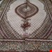  اندازه جفت 9 متری 40 رج با پشم مرینوس پرویزیان (7لا) طرح گل 50 رج تک گره ترکی (تضمینی) رنگ متن  کرم، حاشیه افسری و ترنج پیازی 17 متن رنگی 28 رنگ پشم و 3 رنگ ابریشم جدیدترین نقشه ماهی کمال الملک خوی رنگرزی شده توسط دستگاه اشلاپ فورس با پودر صیبای آلمانی تضمین کیفیت بافت همراه با قید در فاکتو                  